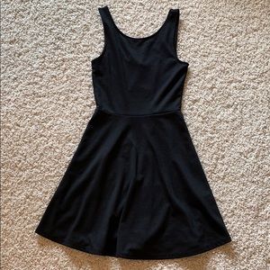 H&M Black Skater Dress